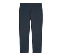 Loungehose MARC O'POLO "Mix & Match Cotton", Herren, Gr. M, N-Gr, blau (schwarz navy), Single Jersey, Obermaterial: 100% Baumwolle, unifarben, regular fit lang, Hosen Loungehose, mit Tunnelzug und Bin