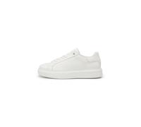 Sneaker MARC O'POLO "aus edlem Rindleder", Herren, Gr. 44, weiß, Obermaterial: 100% Leder, unifarben, Schuhe Sneaker (66454725-44) weiß