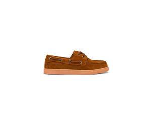 Marc O'Polo Herren Mokassin aus Wildleder, cognac, Gr. 45EU
