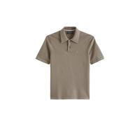 Marc O'Polo Herren Poloshirt aus Bio-Baumwolle, beige, Gr. S