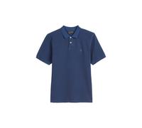 Marc O'Polo Herren Poloshirt aus Bio-Baumwolle, indigo, Gr. M