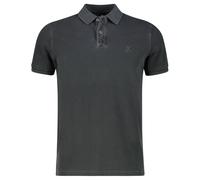 Poloshirt MARC O'POLO, Herren, Gr. L (52), schwarz, Piqué, Obermaterial: 100% Baumwolle, used, regular fit hüftlang, Flachstrickbündchen, Shirts, mit dezenter Logostickerei (79963260-L) schwarz