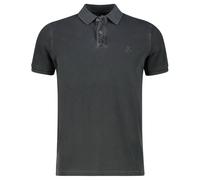 Poloshirt MARC O'POLO, Herren, Gr. M (50), schwarz, Piqué, Obermaterial: 100% Baumwolle, used, regular fit hüftlang, Flachstrickbündchen, Shirts, mit dezenter Logostickerei (79963260-M) schwarz