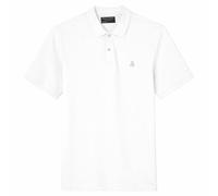 Marc O'Polo Herren Poloshirt, kurzarm - Small-Logo, Regular Fit, Cotton-Piqué Weiß 2XL