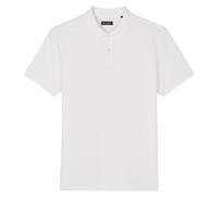 Marc O'Polo Herren Kurzarm-Poloshirt aus Bio-Baumwolle Regular Fit Weiß M