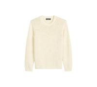 Marc O'Polo Herren Pullover aus Bio-Baumwoll-Mix, offwhite, Gr. XL