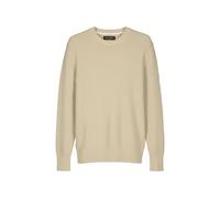 Marc O'Polo Regular Fit Strickpullover aus reiner Baumwolle in Beige, Größe XXXL