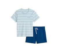 Marc O'Polo Herren Pyjama Mix N Match niagaramiststripe-navypeony - Größe XXL (xx_l)
