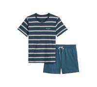 Marc O'Polo Herren Pyjama Mix N Match orionbluestripe-orionblue - Größe S
