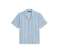 Marc O'Polo Herren Pyjamaoberteil Terry Towel niagaramistembossedstripe - Größe L