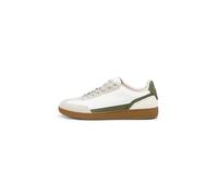 Sneaker MARC O'POLO "Marc O'Polo Sneaker Leder", Herren, Gr. 41, weiß, grau, Leder, Schuhe Sneaker (21080511-41) weiß, grau