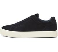 Marc OߴPolo Herren Sneaker flach aus Leder Low Top, Blau (Navy), 46