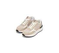Marc O'Polo Herren Sneaker im Materialmix mit Leder, sand, Gr. 43