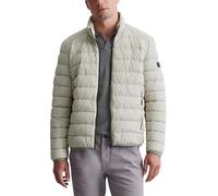 Marc O'Polo Herren Steppjacke mit Stehkragen leicht, Grau (Dapple Gray), S
