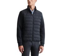 Marc O'Polo Herren Steppjacke mit Stoffärmeln wasserabweisend, Blau (Dark Navy), XS