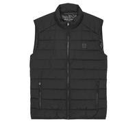 Marc O'Polo Herren Steppweste Übergangsjacke wasserabweisend, Schwarz (Black), L