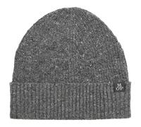 Marc O'Polo Herren Strickmütze aus Woll-Mix Beanie, Grau (Graphite Grey Melange), One Size