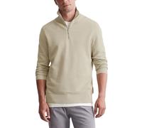 Marc O'Polo Herren Troyer aus Bio-Baumwolle Regular Fit, grau, Gr. S