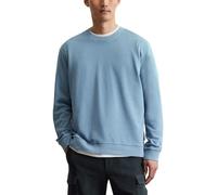 Marc O'Polo Herren Sweatshirt aus Bio-Baumwolle mit Rundhalsausschnitt, Blau (Meltwater), L