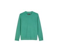 Marc OߴPolo Herren Sweatshirt aus Bio-Baumwolle mit Rundhalsausschnitt, Grün (Eucalyptus Green), M
