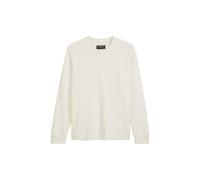 Marc O'Polo Herren Sweatshirt aus Bio-Baumwolle Regular Fit, offwhite, Gr. XL
