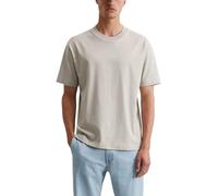 Marc O'Polo Herren T-Shirt aus Bio-Baumwolle mit Rundhalsausschnitt, Grau (Dapple Gray), XL