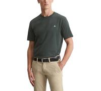 Marc OߴPolo Herren T-Shirt aus Bio-Baumwolle mit Rundhalsausschnitt, Grün (Brayden Storm), XL