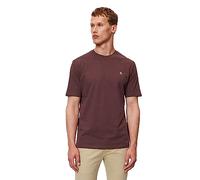 Marc OߴPolo Herren T-Shirt aus Bio-Baumwolle mit Rundhalsausschnitt, Rot (Dark Romance), S