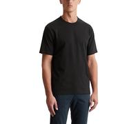 Marc O'Polo Herren 51556 T-Shirt Mit Rundhals-Ausschnitt, Bequemes Oberteil Aus Bio Baumwolle, Klassisches Kurzarmshirt Für, Schwarz, S EU