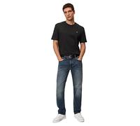 Marc OߴPolo Herren T-Shirt aus Bio-Baumwolle mit Rundhalsausschnitt, Schwarz (Black), XXL