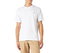 Marc O'Polo Herren T-Shirt B21222051068 – Regular Fit, 100% Baumwolle, Logoprint, Weiß S