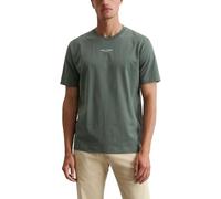 Marc O'Polo Herren T-Shirt aus Bio-Baumwolle Regular Fit, Grün (Mangrove), S