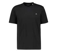 Marc O'Polo Herren T-Shirt aus Bio-Baumwolle mit Rundhalsausschnitt, Schwarz (Black), M