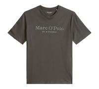 Marc O'Polo Herren T-Shirt - Big-Logo, Regular Fit, Baumwolle, Logoprint, uni Grau L