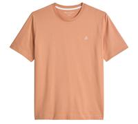 Marc O'Polo Herren T-Shirt - Small-Logo, Regular Fit, Baumwolle, Logoprint, uni Faded Coral M