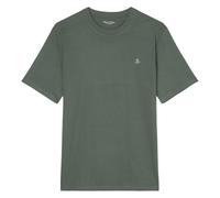 Marc O'Polo Herren T-Shirt - Small-Logo, Regular Fit, Baumwolle, Logoprint, uni Grün 3XL