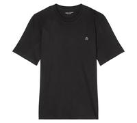 Marc O'Polo Herren T-Shirt - Small-Logo, Regular Fit, Baumwolle, Logoprint, uni Schwarz M