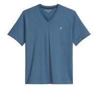 Marc O'Polo Herren T-Shirt, V-Neck - T-SHIRT SHORT SLEEVE, Regular Fit, Baumwolle Blau M