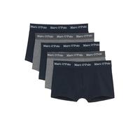 Marc O'Polo Herren Trunk 5-Pack Intimate Apparel - Dark Navy/Nordic Grey Melange - Größe M