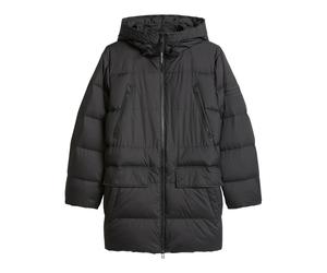 Marc O'Polo Herren Wintermantel - Long Puffer Jacket, Daunenmantel, Kapuze, wasserabweisend Schwarz / 2XL XXL Schwarz