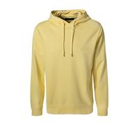 Marc O'Polo Hoodie Herren Comfort Fit Baumwolle gelb Logo und Motiv, XL