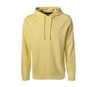 Marc O'Polo Hoodie Herren Comfort Fit Baumwolle gelb Logo und Motiv, XXL