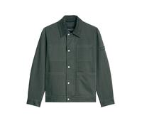 Outdoorjacke MARC O'POLO "mit Cordkragen", Herren, Gr. XL, mangrove, Obermaterial: 100% Baumwolle, unifarben, regular fit, Manschette, Jacken Outdoorjacke (92213704-XL) mangrove
