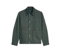 Outdoorjacke MARC O'POLO "mit Cordkragen", Herren, Gr. XXL, mangrove, Obermaterial: 100% Baumwolle, unifarben, regular fit, Manschette, Jacken Outdoorjacke (92213704-XXL) mangrove