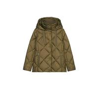 Marc O'Polo Jacket, down filled, fixed hood, stand-up collar, zip pockets, logo tapes