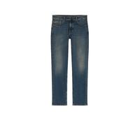 Regular-fit-Jeans MARC O'POLO "aus Bio-Baumwoll-Mix", Herren, Gr. 34/36, Länge 36, blau (indigo vintage wash), Obermaterial: 98% Baumwolle, 2% Elasthan, unifarben, regular fit, Jeans (38580866-34) ind