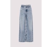 Weite Jeans MARC O'POLO DENIM "aus leichter Bio-Baumwoll-Qualität", Damen, Gr. 31, Länge 30, light blau, Obermaterial: 100% Baumwolle, unifarben, Jeans (25676037-31) light blau