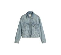 Jeansjacke MARC O'POLO "aus reinem Organic Cotton", Damen, Gr. XL, light blau, Obermaterial: 100% Baumwolle, unifarben, relaxed fit, Manschette, Jacken Jeansjacke (70757414-XL) light blau