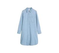 Marc O'Polo Jeanskleid A-Shape aus fließendem Organic Cotton hellblau, M