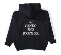 Marc OPolo Junior - Hoodie aus Bio-Baumwolle mit Rückenprint deep blue sea - Gr. - 152